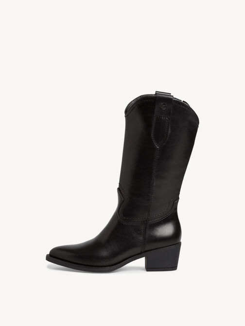 Stiefel, BLACK LEATHER, hi-res