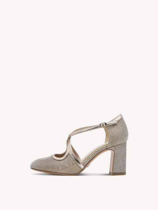 Pumps, LT.GOLD GLAM, hi-res