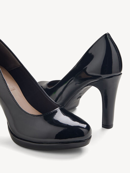 Pumps, BLACK PATENT, hi-res