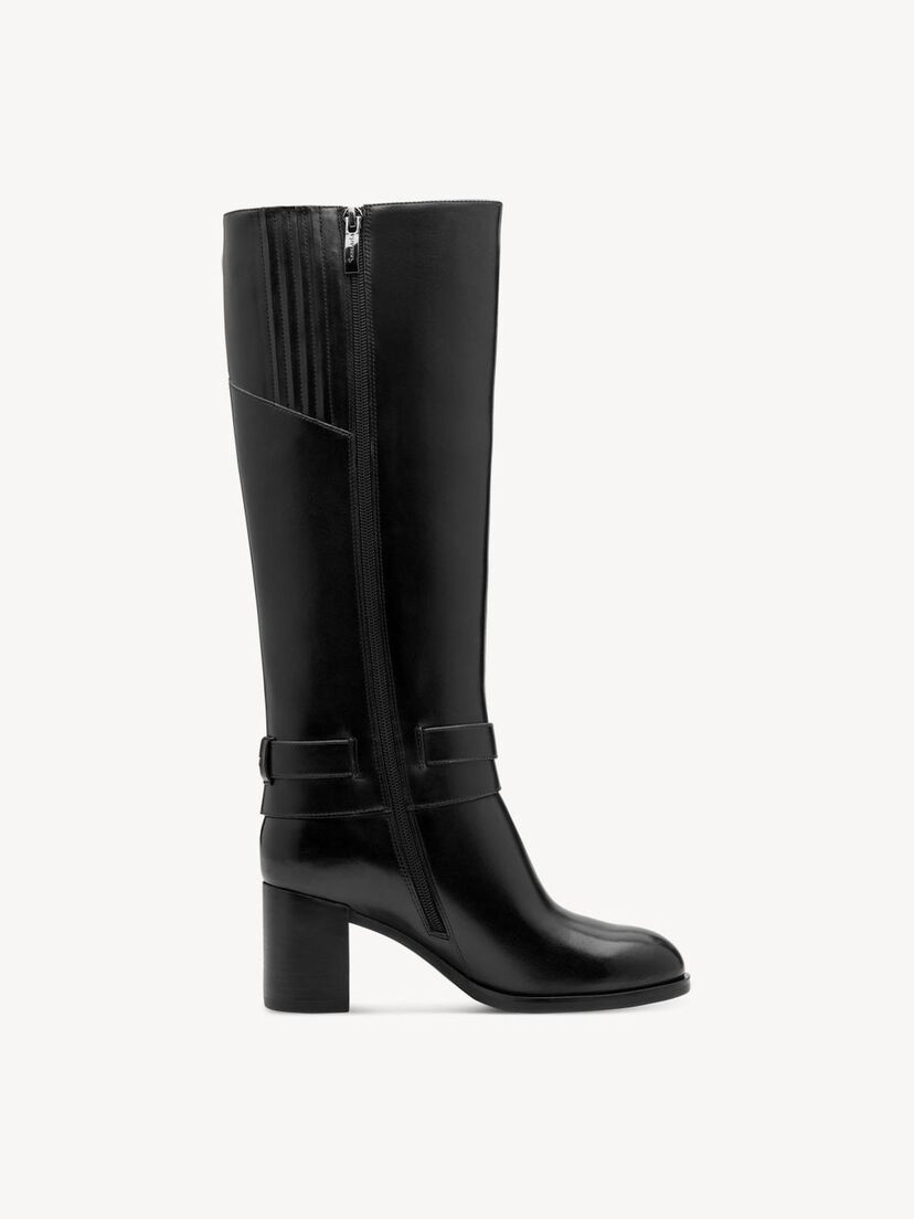 Laarzen - zwart, BLACK LEATHER, hi-res