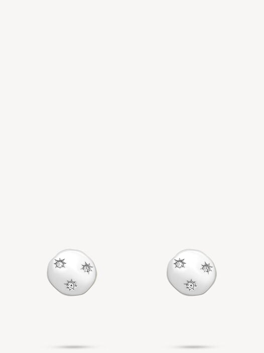 Oorringen, zilver, hi-res