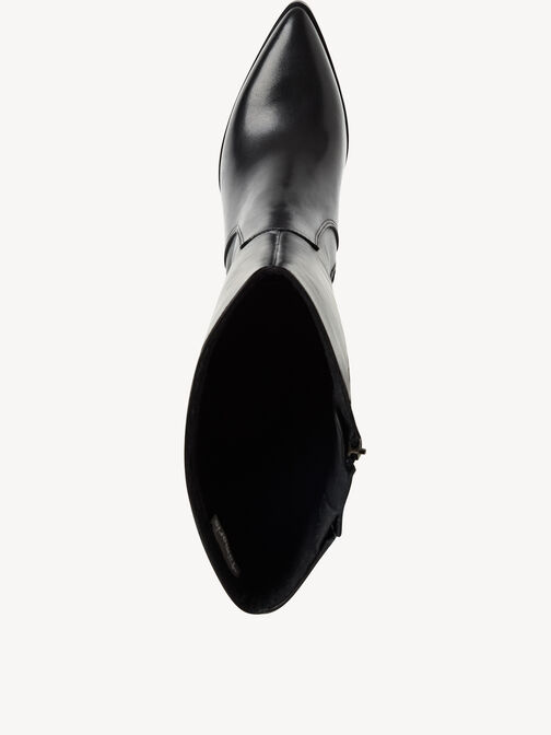 Boots, BLACK LEATHER, hi-res
