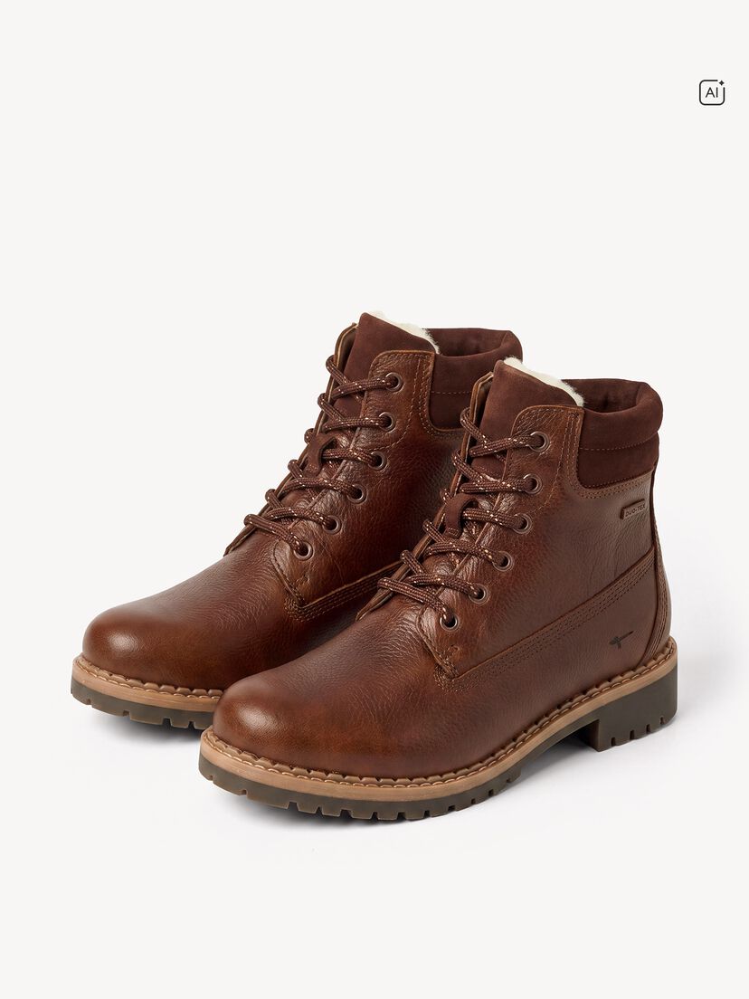 Enkellaarsje, COGNAC LEATHER, hi-res