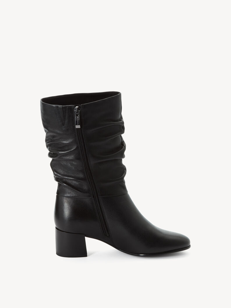 Stivaletti - nero, BLACK LEATHER, hi-res