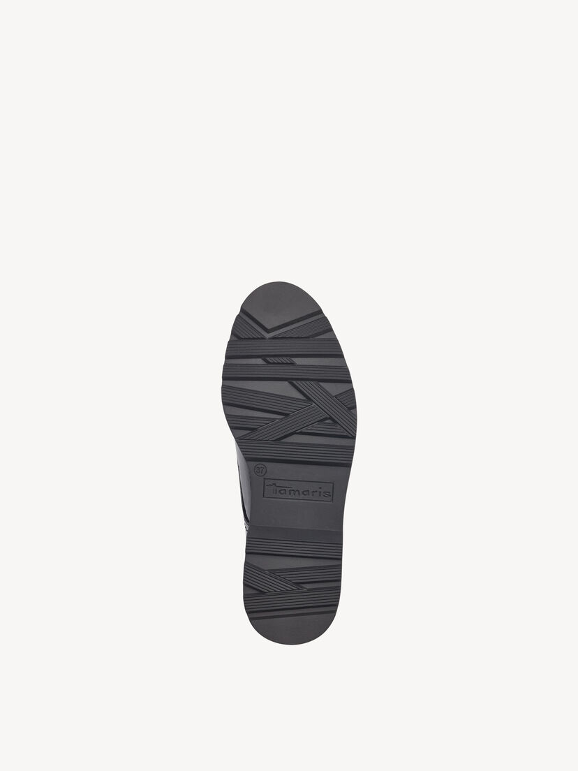 Lage schoen - zwart, BLK PATENT STR, hi-res