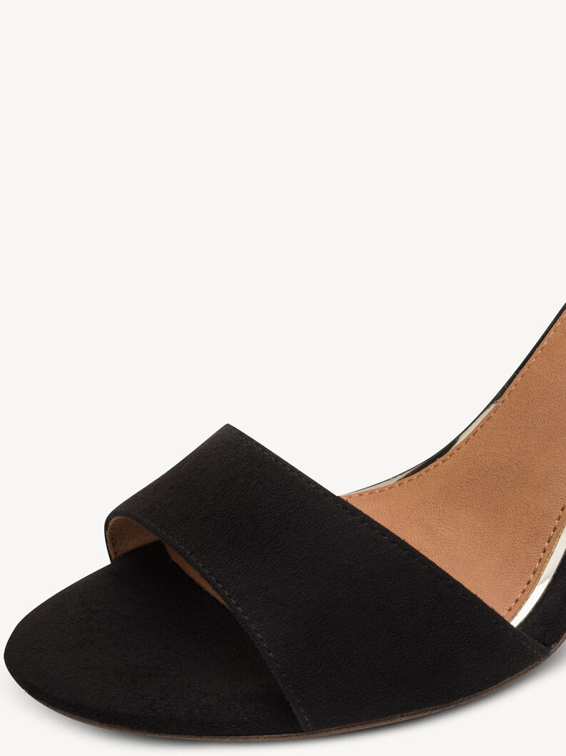 Heeled sandal, BLACK COMB, hi-res