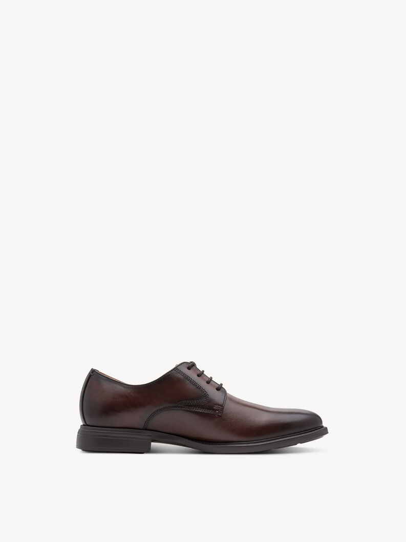 Lederhalbschuh - braun, MOCCA, hi-res