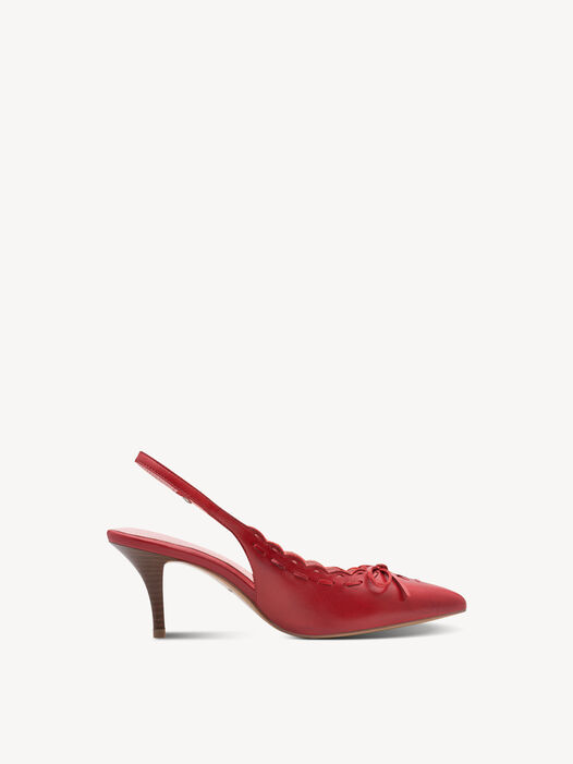 Slingpumps, RED, hi-res