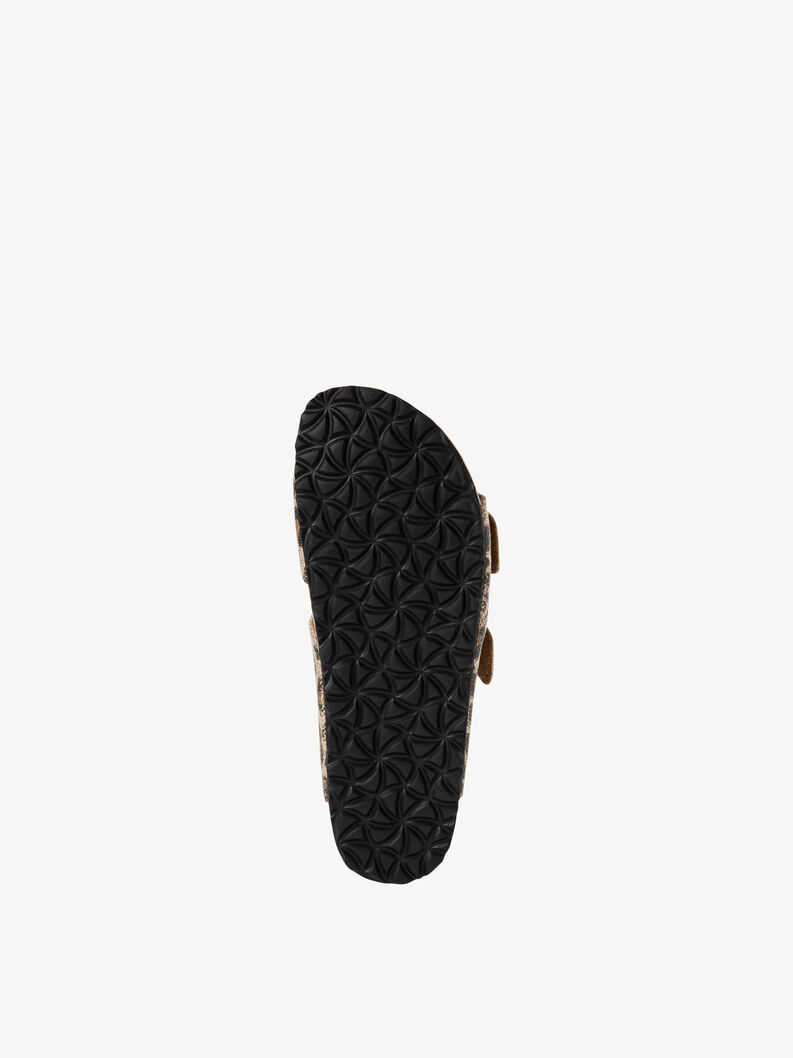 Pantolette - braun, LEOPARD, hi-res