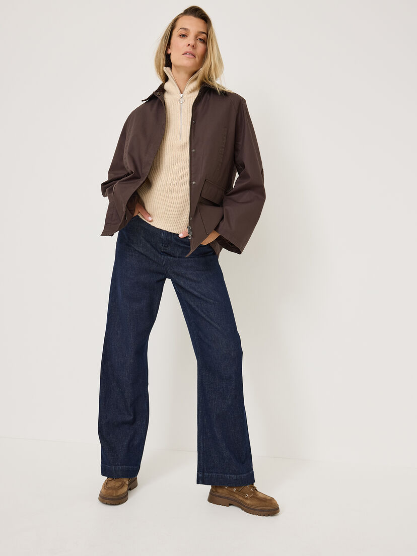 Jeans - blauw, Dark Blue Denim, hi-res