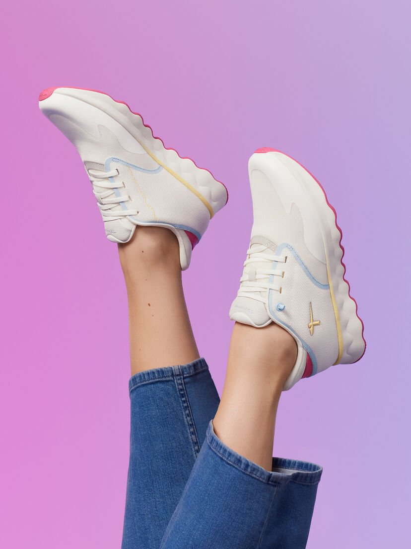 Sneaker - wit, WHITE COMB, hi-res