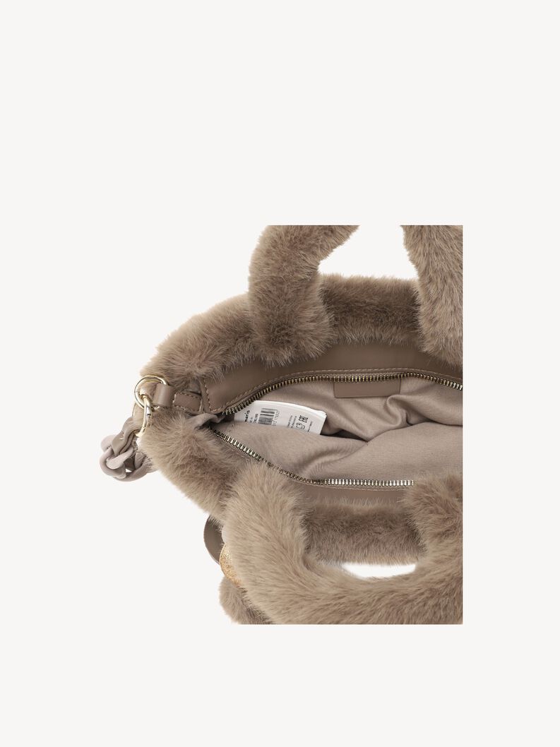 Indk&oslash;bstaske - brun, taupe, hi-res