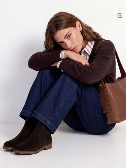 Bottine Chelsea, MOCCA SUEDE, hi-res