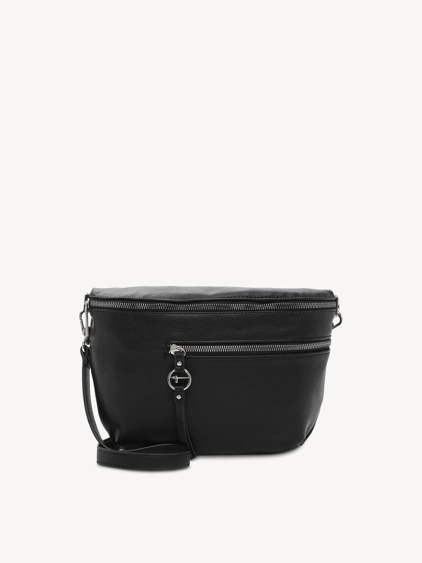 Gordeltas - zwart, black, hi-res