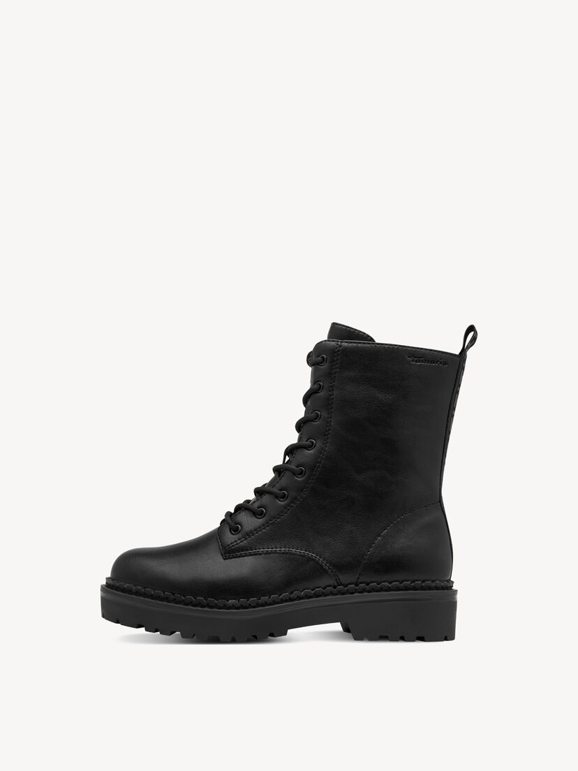 Enkellaarsje - zwart, BLACK MATT, hi-res