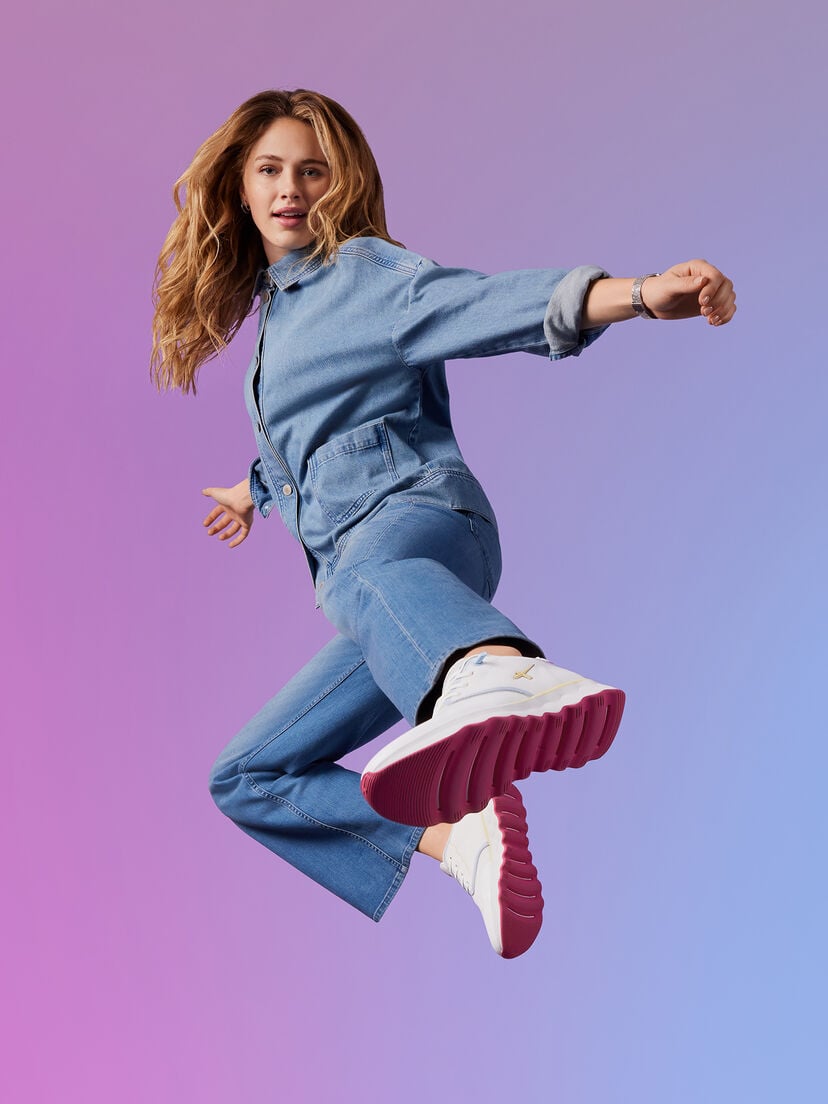 Sneaker - wit, WHITE COMB, hi-res