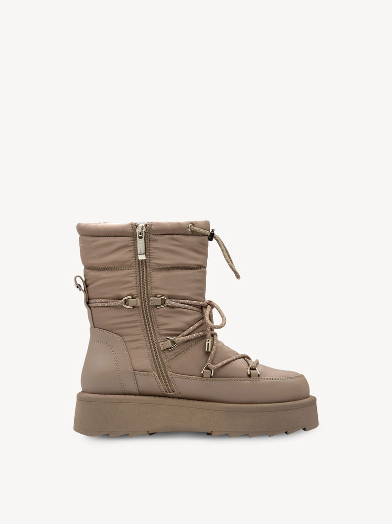 Bootie - beige warm lining, TAUPE, hi-res