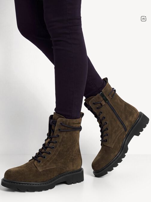 Bootie, OLIVE SUEDE, hi-res