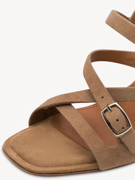 Sandaaltje, BEIGE SUEDE, hi-res