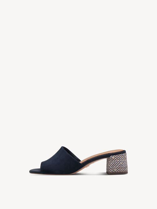 Pantolette, NAVY SUEDE, hi-res