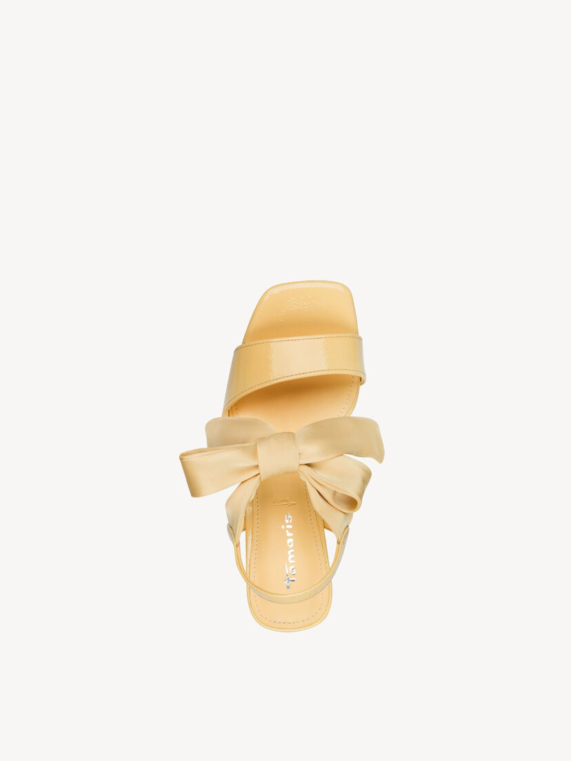 Sandaaltje - geel, YELLOW, hi-res