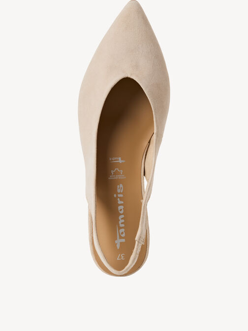Slingpumps, BEIGE, hi-res