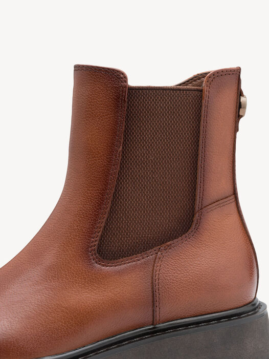 Chelseaboot, cognac, hi-res