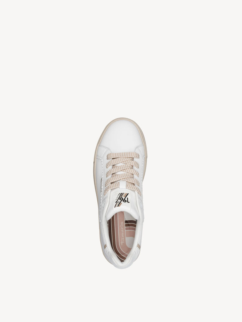 Sneaker - bianco, WHITE LEATHER, hi-res