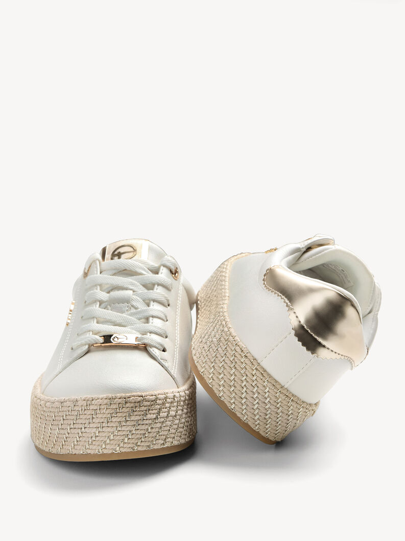 Basket - blanc, WHITE/GOLD, hi-res