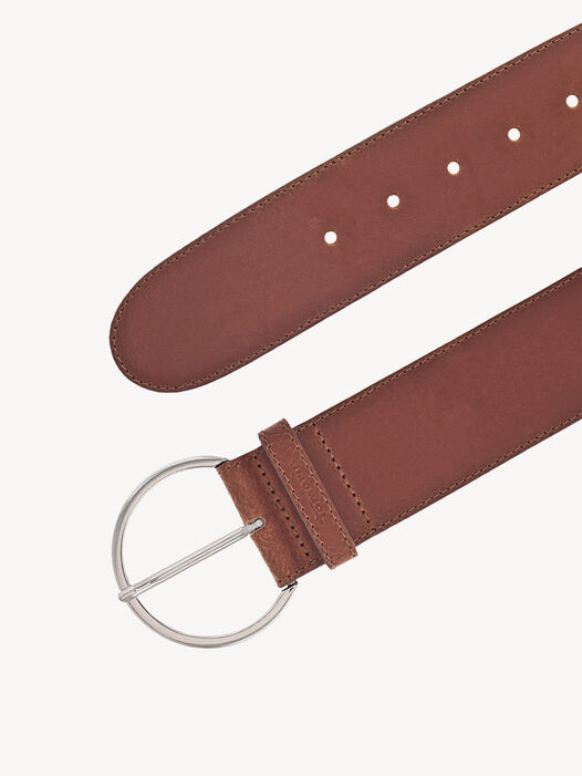 Leren riem, cognac, hi-res