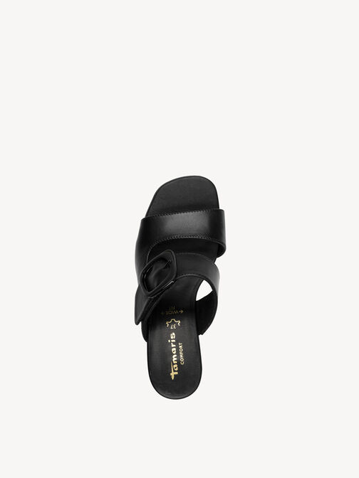 Mule, BLACK NAPPA, hi-res