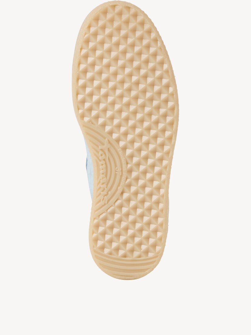 Leren Sneaker - blauw, LIGHT BLUE, hi-res