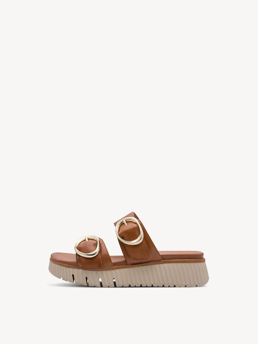 Slipper, cognac, hi-res