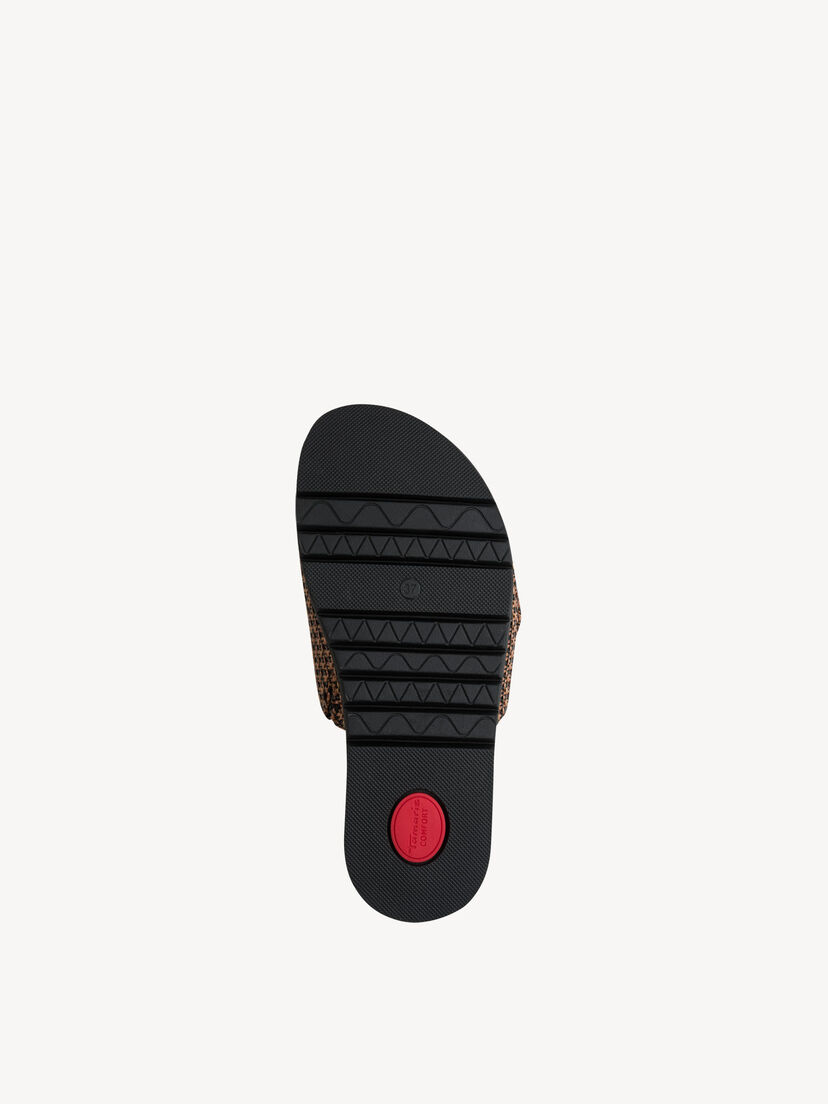Slipper - zwart, BLACK, hi-res