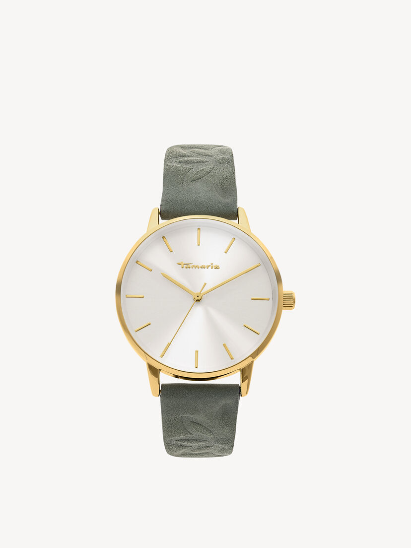 Horloge - goud, gold-matt silber-wei&szlig;, hi-res