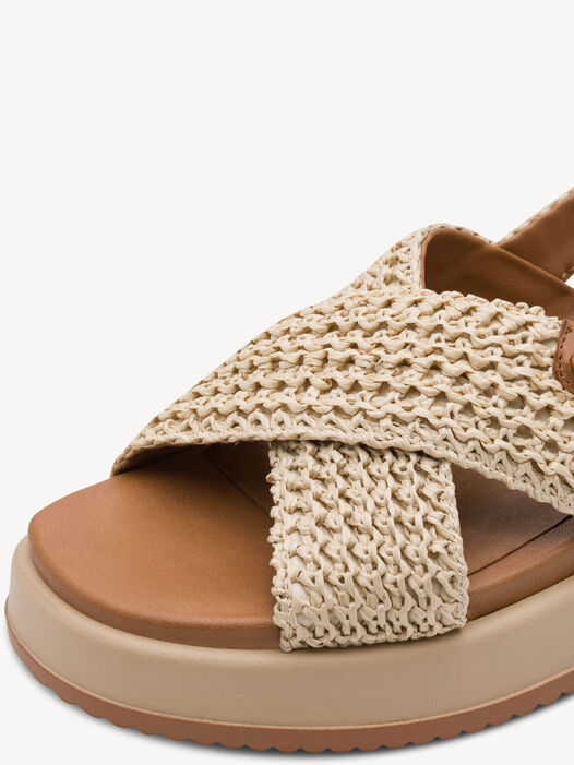 Sandaaltje, beige, hi-res
