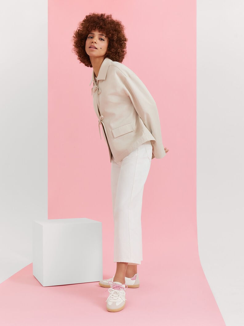 Sneaker - white, WHITE/ROSE, hi-res