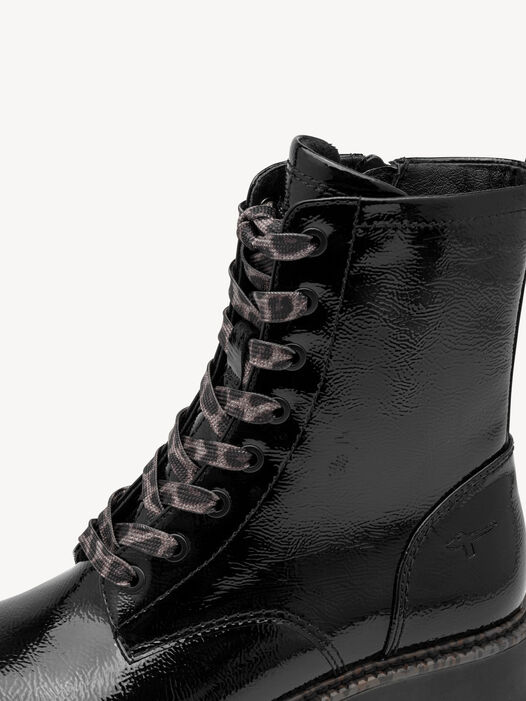 Enkellaarsje, BLACK PATENT, hi-res