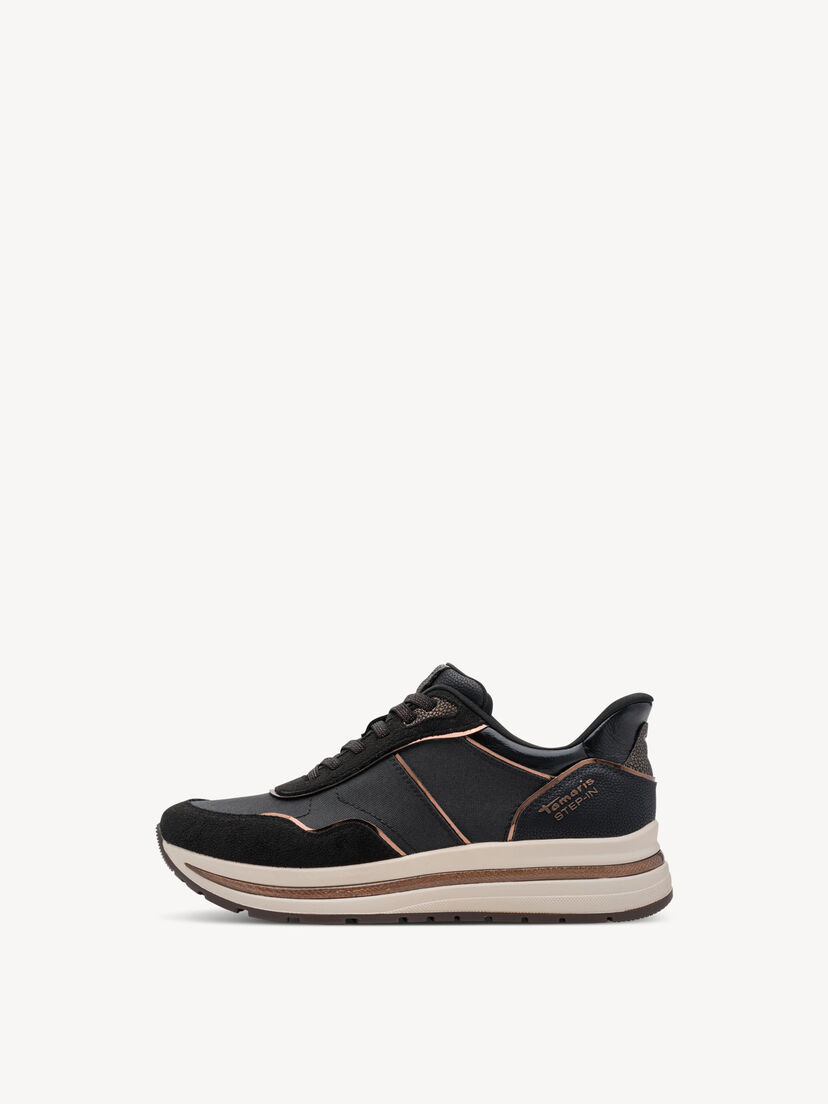 Sneaker - zwart, BLACK COMB, hi-res