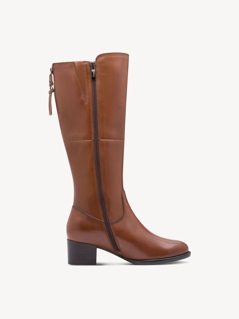 Bottes - marron, cognac, hi-res