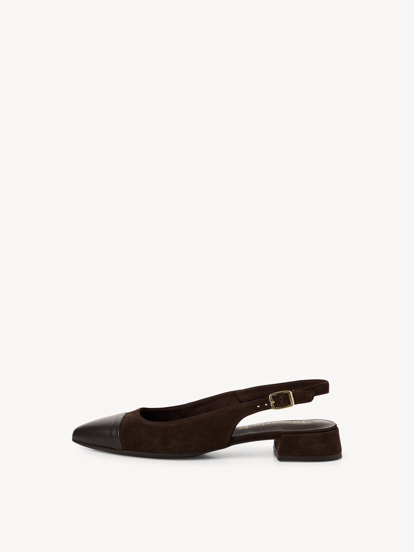 Slingpumps - bruin, MOCCA COMB, hi-res