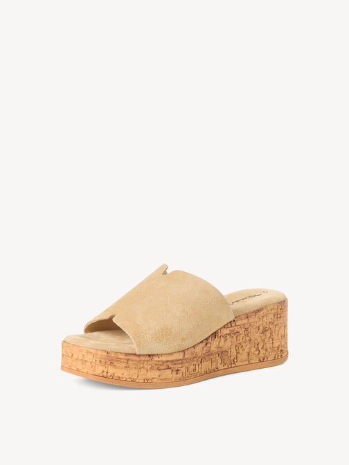 Mule, BEIGE SUEDE, hi-res