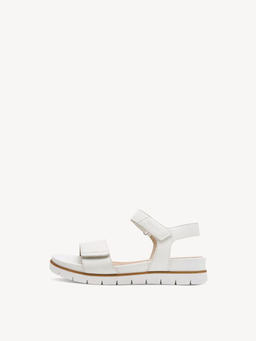 Sandaaltje, WHITE NAPPA, hi-res