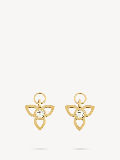 Ohrring, gold, hi-res