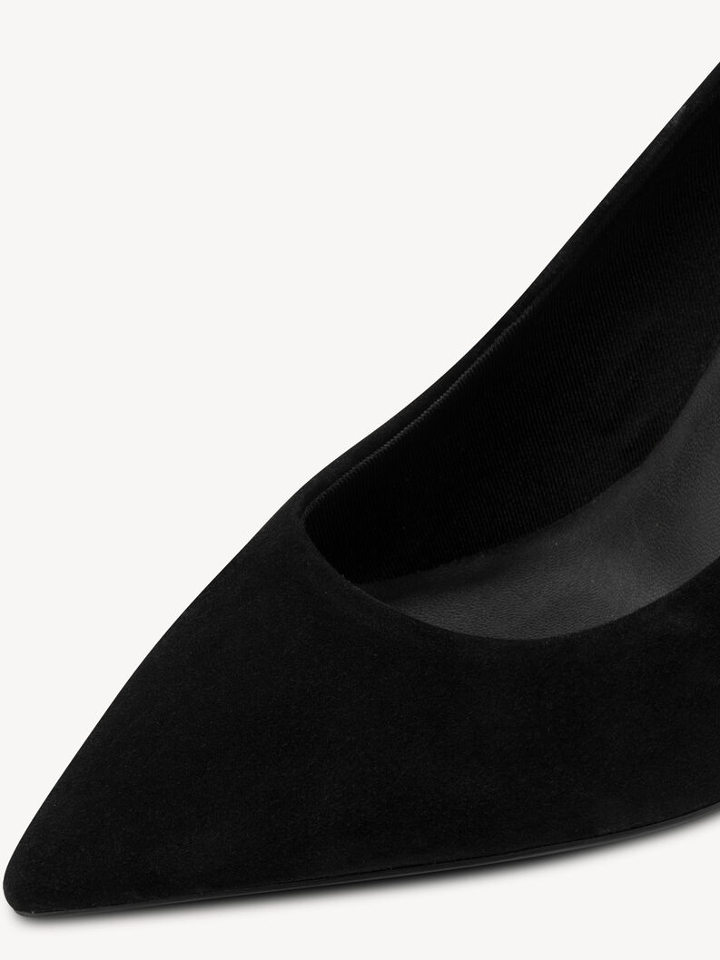 Escarpin en cuir - noir, BLACK COMB, hi-res