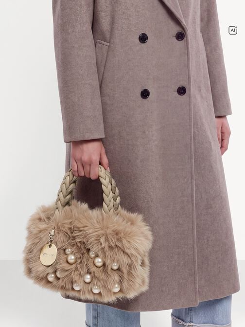 Shopper, taupe, hi-res