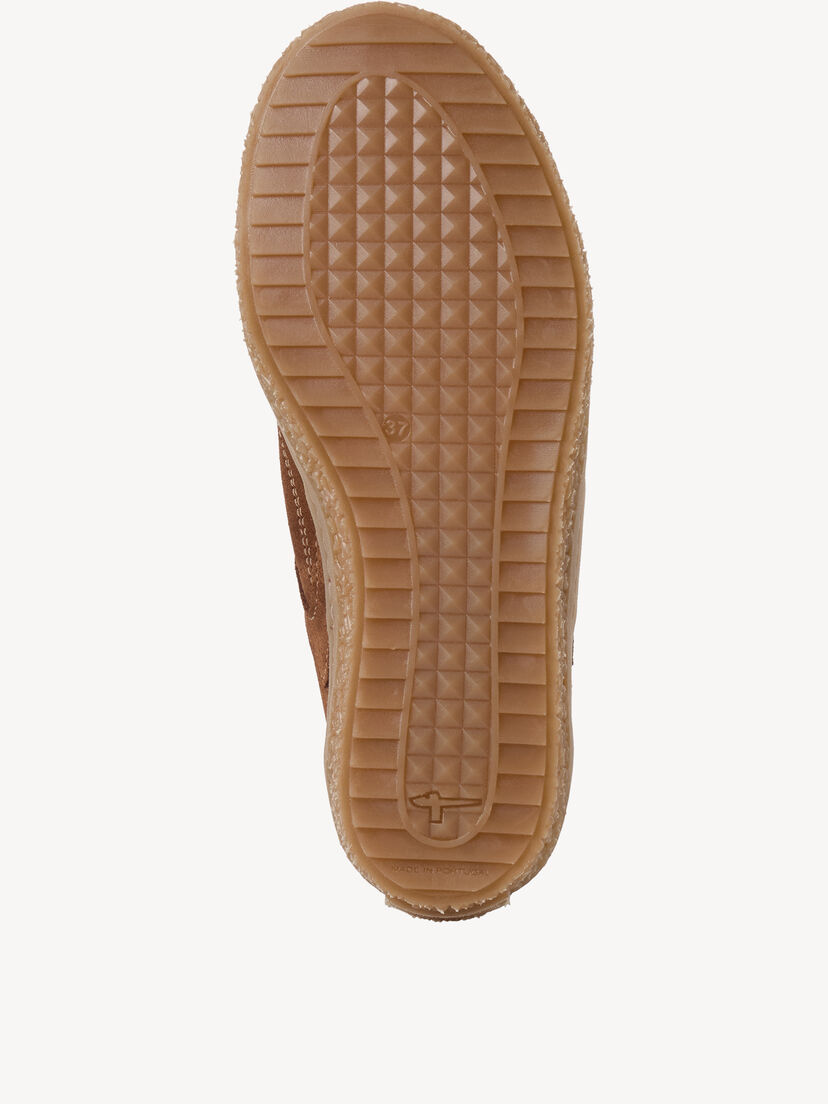 Leren Sneaker - bruin, cognac, hi-res