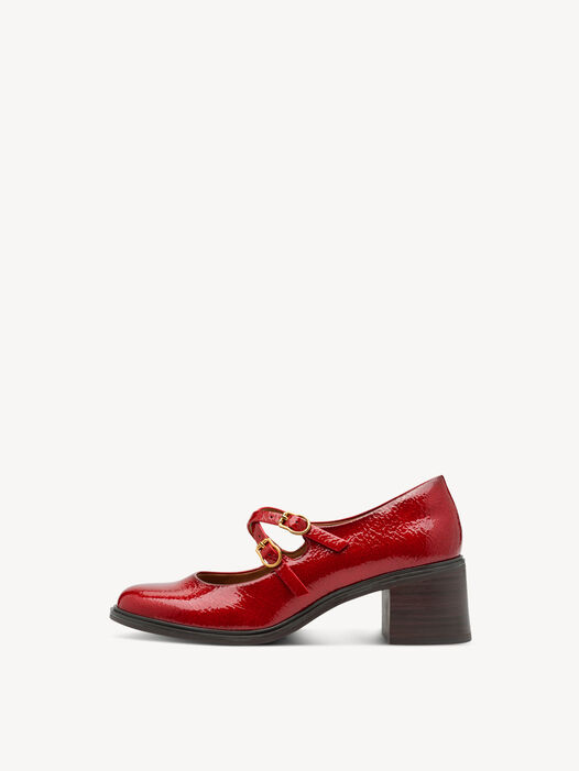 Pumps, RED, hi-res