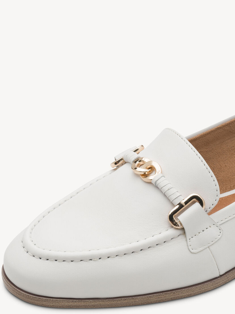 Instappers, WHITE LEATHER, hi-res