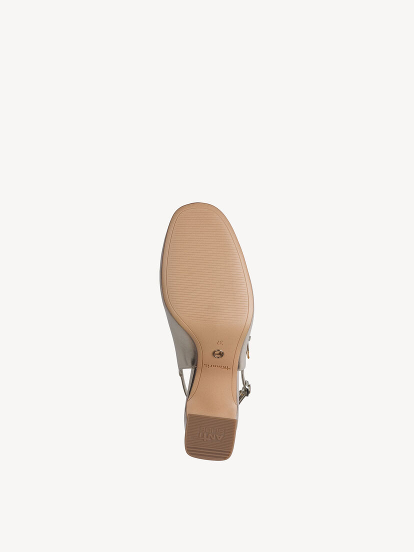 Slingpumps - metallic, LIGHT GOLD, hi-res